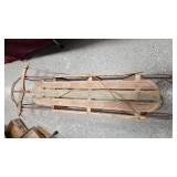 Wood Sled-Vintage, Royal Racer