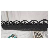 Fish Spear Head with Landscaping Fence and Stakes