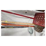 Lot of 4 Ice Scoops/Hole Cleaners