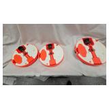 Lot of 3 Thermal Frabil Tip Ups