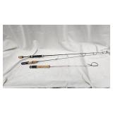 Cabelas and Clam Ice Rods