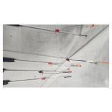 Lot of 5 Spring Bobber Poles(like new)