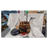 Ice Fishing Starter Kit-Rods, bucket, scoop