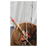 Ice Fishing Starter Kit-Rods, bucket, scoop
