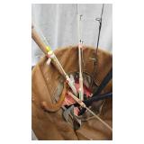 Ice Fishing Starter Kit-Rods, bucket, scoop