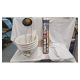 Beaver Pan Tip Up-Ice Scooper and Jig Rods