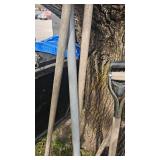 Lot of Misc Yard Tools including shovels, rake, etc
