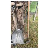 Lot of Misc Yard Tools including shovels, rake, etc