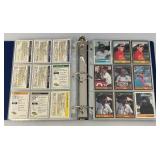Misc. Unsorted NASCAR Trading Cards In Binder