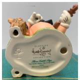 Est. $145.00- $185.00 Vintage WDCC " (Hey Diddle, Diddle, I Play On My Fiddle) Three Little Pigs (Fiddler Pig) Figurines In Original Box With COA