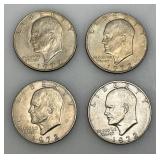 1972 (No Mint Mark) Eisenhower Liberty One US Dollar