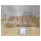 Adjustable 14 Position Floor Chair Folding Lazy Gaming Sofa Chair Cushioned Tan