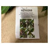 Expandable Fence Privacy Screen Decorative Faux Fencing Panel with Real Willow Frame