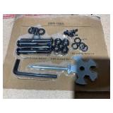 Marcy 150 lb. Rubber Hex Dumbbell Set with Rack (ONLY RACK)