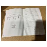 Costway Polyester Tent 10 x 30 x 8.5 ft (L x W x H)
