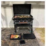 Blackstone Iron Forged 4 Burner Liquid Propane Outdoor Griddle (Missing Parts and accessories)