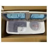 COSTWAY Portable Washing Machine, Twin Tub 20 Lbs Capacity, Compact Laundry Washer(12 Lbs) and Spinner(8 Lbs)
