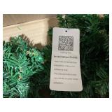 Costway 6.5ft Pre-Lit Hinged Pencil Christmas Tree 250 White Lights
