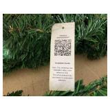 Costway 6.5ft Pre-Lit Hinged Pencil Christmas Tree 250 White Lights