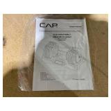 CAP Barbell 25lb. Adjustabell Dumbbell, Quick Select 5-25, Single
