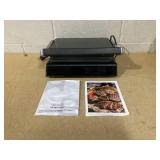 3 in 1 Indoor Electric Panini Press Grill with LED Display