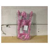 5.5 FT Life-Size Halloween Poseable Skeleton Pink