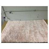 Mainstays 36" x56" Blush Belissimo Shag Indoor Accent Rug