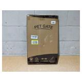 Malier Indoor Dog Gate with Door, 26-41" Extra Wide Full Metal Pet Gate Short Dog Gate for Stairs, Pressure Mount 14