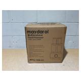 Maydarol 14 Cup Food Processor, French-Fry-Cutter, Blending, Mixing, Shredding, and Slicing, Meat and Vegetable Chopping, Doughing for Home Use, Mincing, and Pureeing,4 Speeds, 120V 600W HGM-410