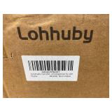 Lohhuby Automatic Cat Litter Box Self Cleaning - App Control, Open-Design, Smart Health Monitor, Suitable for Medium Cats and Kittens, Anti-Pinch Safety, Quiet Operation, A Trusted Companion for Life 