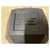 2   25lb Dumbells
