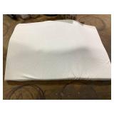VALUXE 3 Inch Gel Memory Foam Mattress Topper Queen Size High Density Cooling Pad Pressure Relief Bed Topper Grey