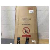 Sandwich Board 40"x20" Solid Pine Wood Rustic Black, Chalkboard Easel,A Frame Chalkboard Sign
