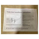 Renovators Supply Manufacturing White Plastic Soft Close Toilet Seat Elongated Slow Close Toilet Seat With Adjustable Mounting Hardware