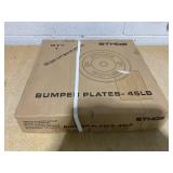ETHOS Olympic Rubber Bumper Plate - Single