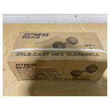 Fitness Gear Cast Hex Dumbbell- Single