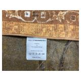 LIMON HOME Orange Rug for Living Room 8x10,Mustard Yellow Area Rug for Bedroom with Upgraded Anti-Slip Backing,Stain & Water Resistant,Pet & Child Friendly,Vintage Floral Indoor Carpet (Slightly Used)
