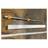 WamBam Fence 4-ft H x 4-in W 4ft Tall Post Vinyl Universal Fence post No Dig (Unassembled