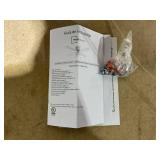Mainstays 42" White Incandescent Flushmount Ceiling Fan with Glass