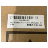 Airy Abode Premium White Wood Picture Frame 30x40 Inches