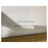 Airy Abode Premium White Wood Picture Frame 30x40 Inches