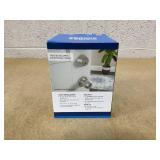 First Secure by Schlage Deadbolt and Keyed Entry Rigsby Door Knob in Stainless Steel