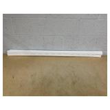 JESLED 4 Count 4FT LED Type A+B Light Bulbs, 24W 3000LM 5000K Daylight White, Plug and Play or Ballast Bypass, 4 Foot Flourescent Tube Replacement, ETL Listed, Dual-end, Clear, Warehouse Lights 4Pack