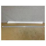 JESLED 4 Count 4FT LED Type A+B Light Bulbs, 24W 3000LM 5000K Daylight White, Plug and Play or Ballast Bypass, 4 Foot Flourescent Tube Replacement, ETL Listed, Dual-end, Clear, Warehouse Lights 4Pack