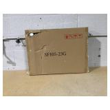 Costway 23" Electric Fireplace Insert Heater w/ Log Flame Effects Remote Control 1400W