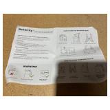 Behairity Bleacher Seat Black