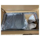 Tuhaoking Turtle Tank Kit, Turtle Tank Starter Kit,Bottom Drainage, Multi-Function Areas for Turtles, Crabs,Fishes, Amphibians,Reptiles.(15.75 x 8.64 x 8.64 Inch)