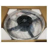 YEUTAUEN Ceiling Fans with Lights and Remote, Stepless Color Temperature Change and 6 Speeds