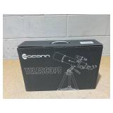 Telescopes for Adults Astronomy, 80mm Aperture 600mm Refractor Telescope for Kids & Beginners, Compact and Portable Travel Telescopio with Backpack