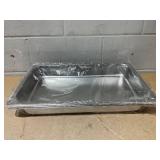 6 Pcs 1/1 Size Hotel Pan, 2.5 Inch Deep Stainless Steel Steam Table Pan Commercial Catering Food Pan for Commercial Kitchen Supplies